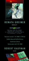 Renata Greiner, Robert Kaufman - Pozvánka na výstavu